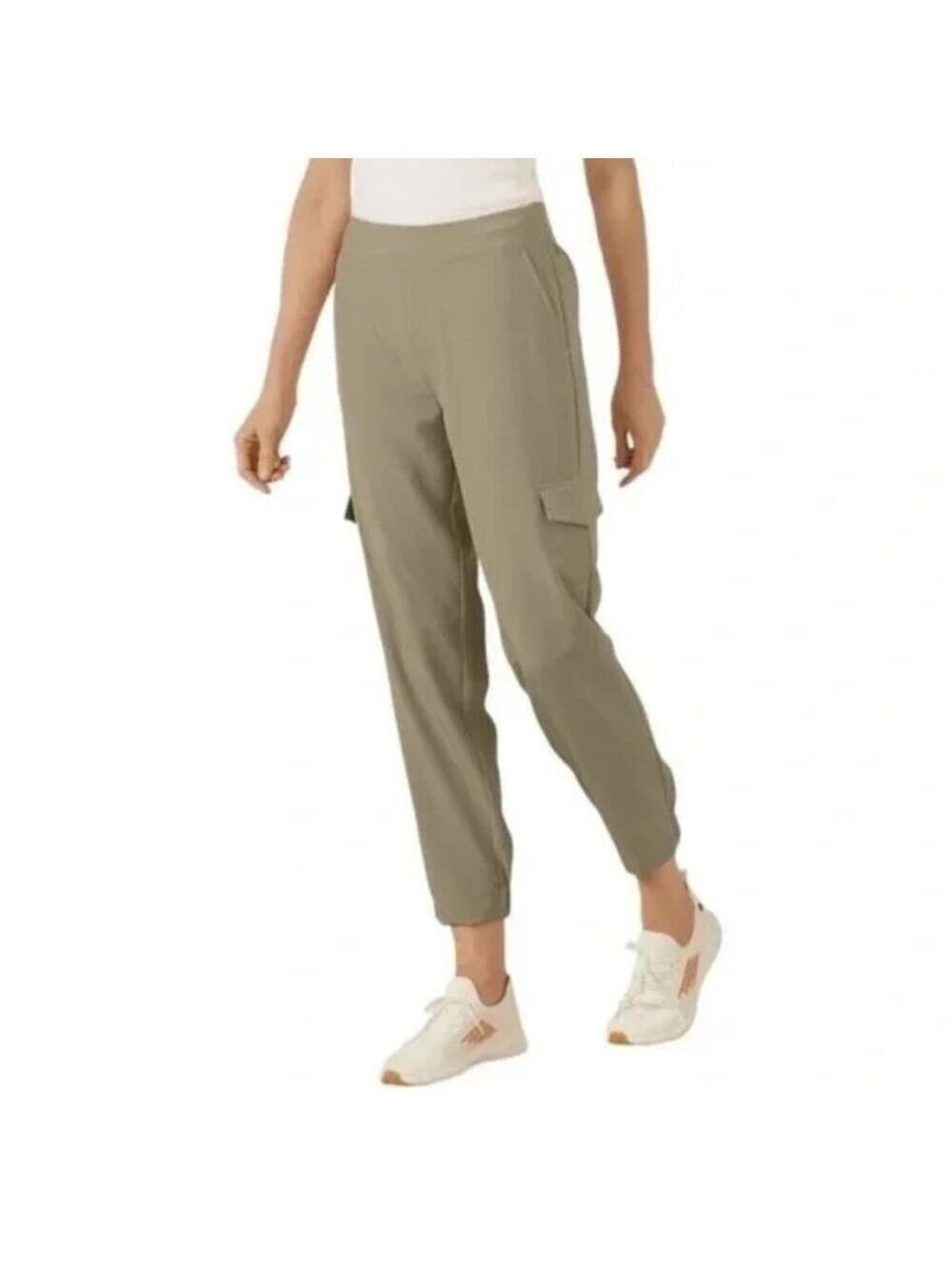 Soft Surroundings Go Lively Cargo Joggers Bay Leaf Size 2X